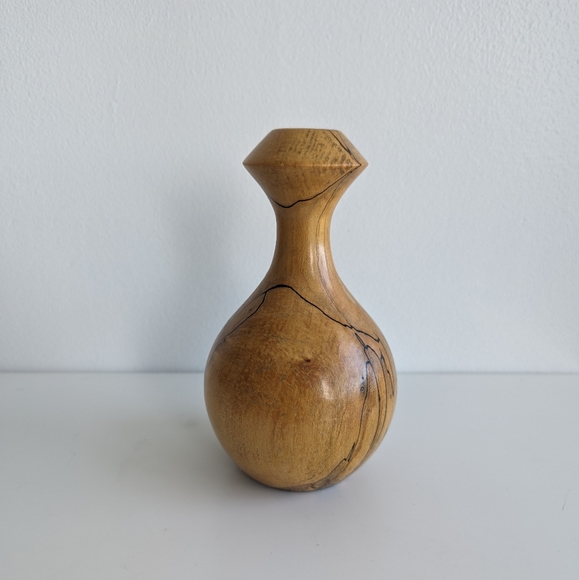 Spalted wood vase - Small - Picture 3 of 8